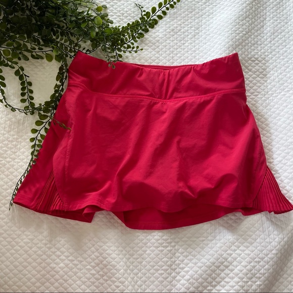 LULULEMON Play Off The Pleats Mid Rise Skirt - Picture 5 of 7